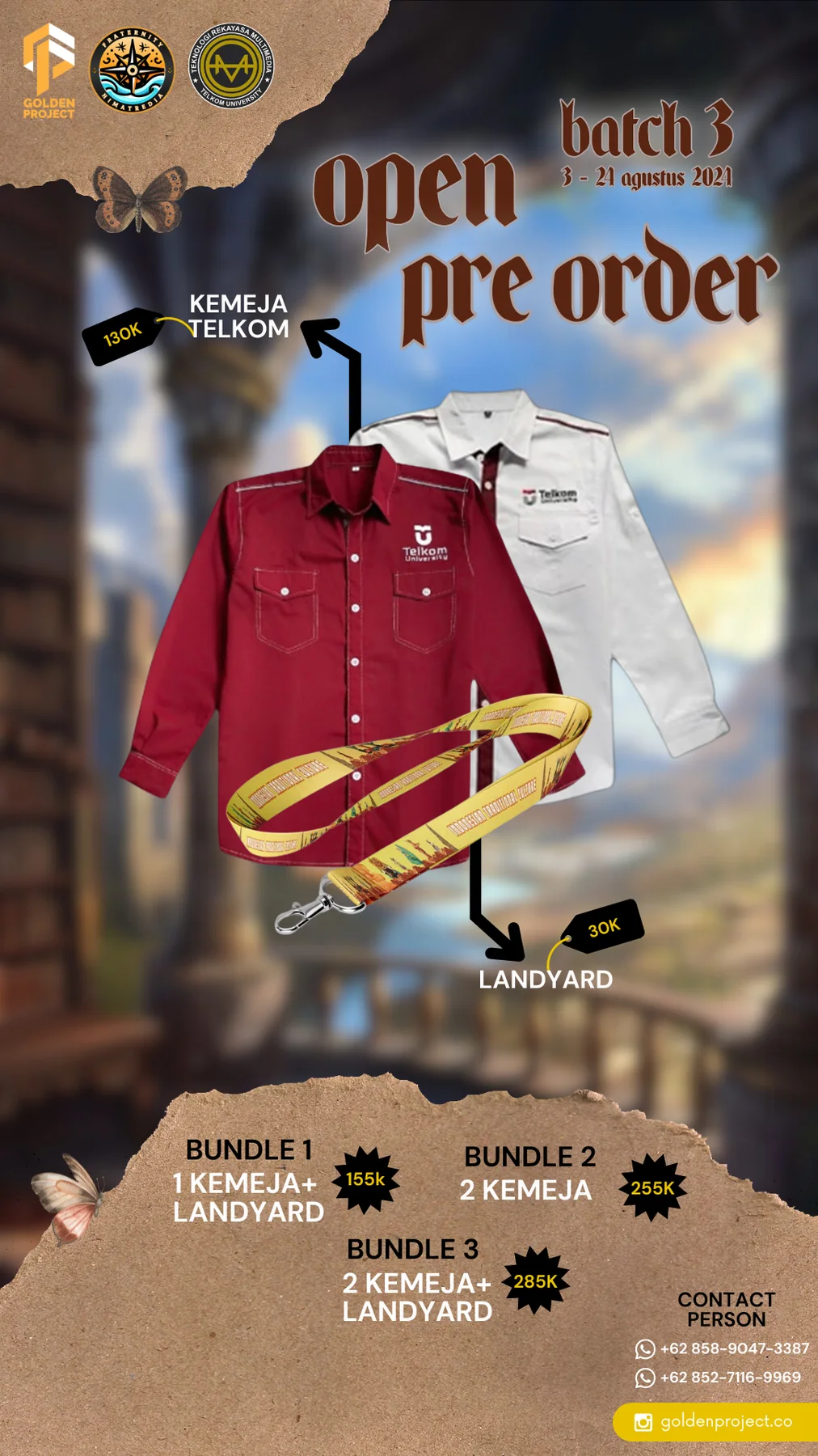 Golden Project uniform poster