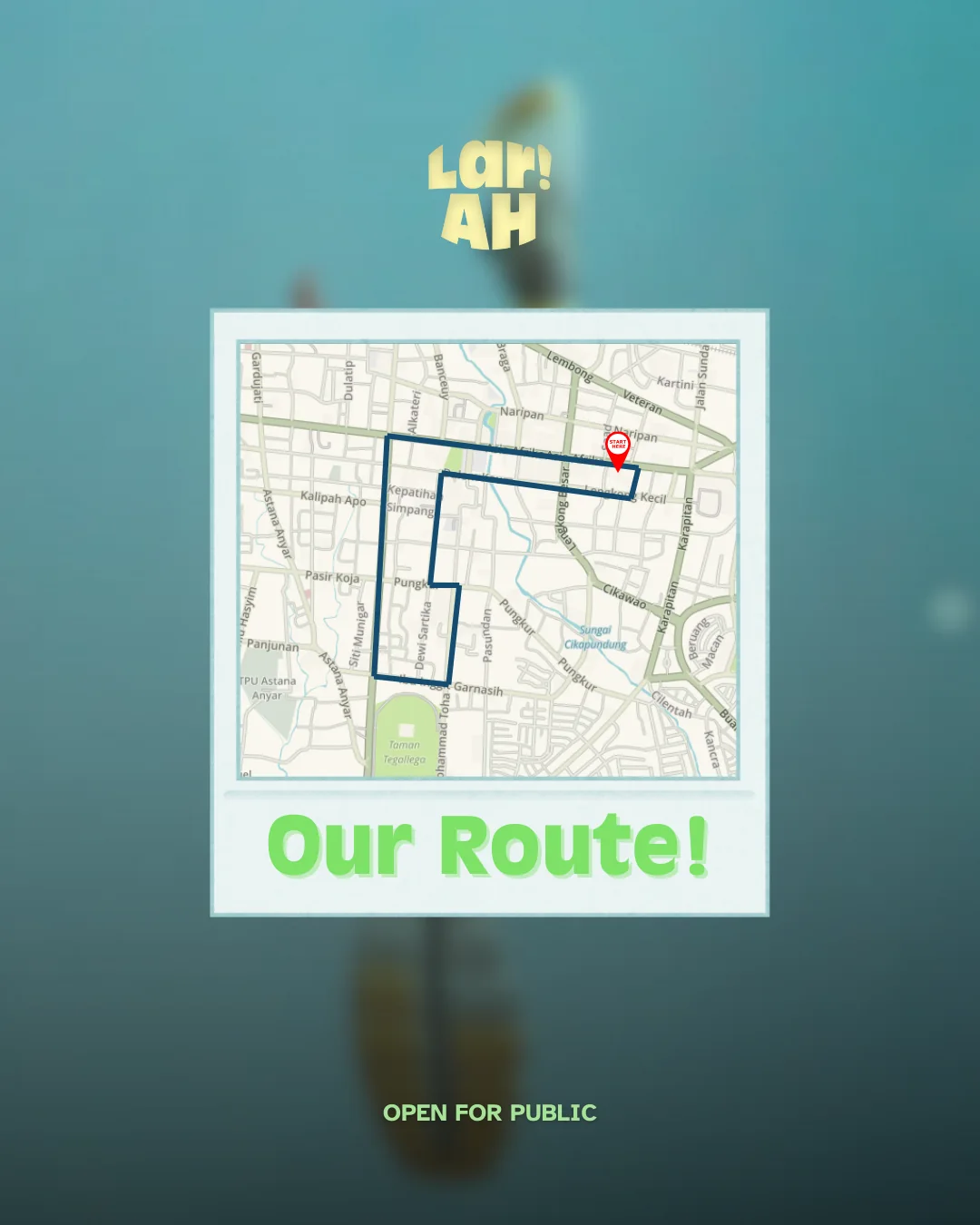 LariAH route poster